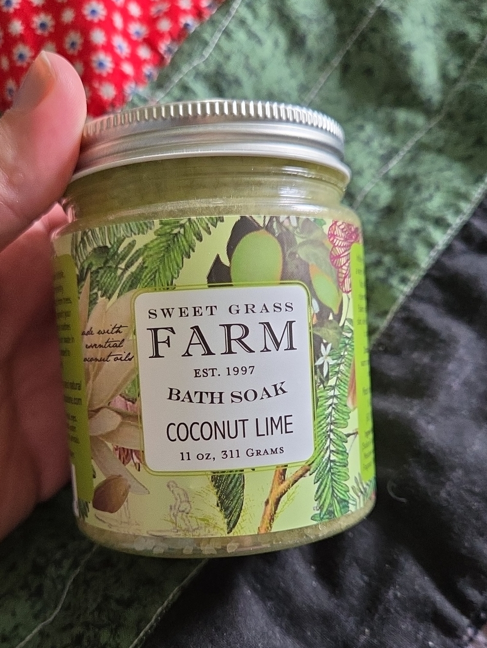 Coconut Lime Bath Soak — Coconut Lime